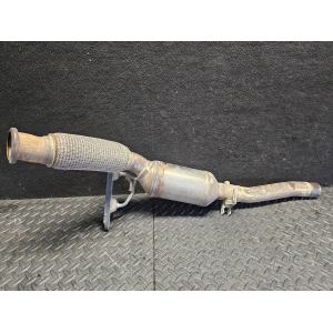 2K0131701C CATALIZZATORE + TUBO SCARICO MARMITTA VOLKSWAGEN CADDY 4 IV FURGONATO (2015 >) 2.0 TDI 4MOTION 4X4 90KW 122CV DFS