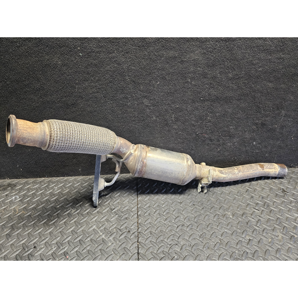 2K0131701C CATALIZZATORE + TUBO SCARICO MARMITTA VOLKSWAGEN CADDY 4 IV FURGONATO (2015 >) 2.0 TDI 4MOTION 4X4 90KW 122CV DFS