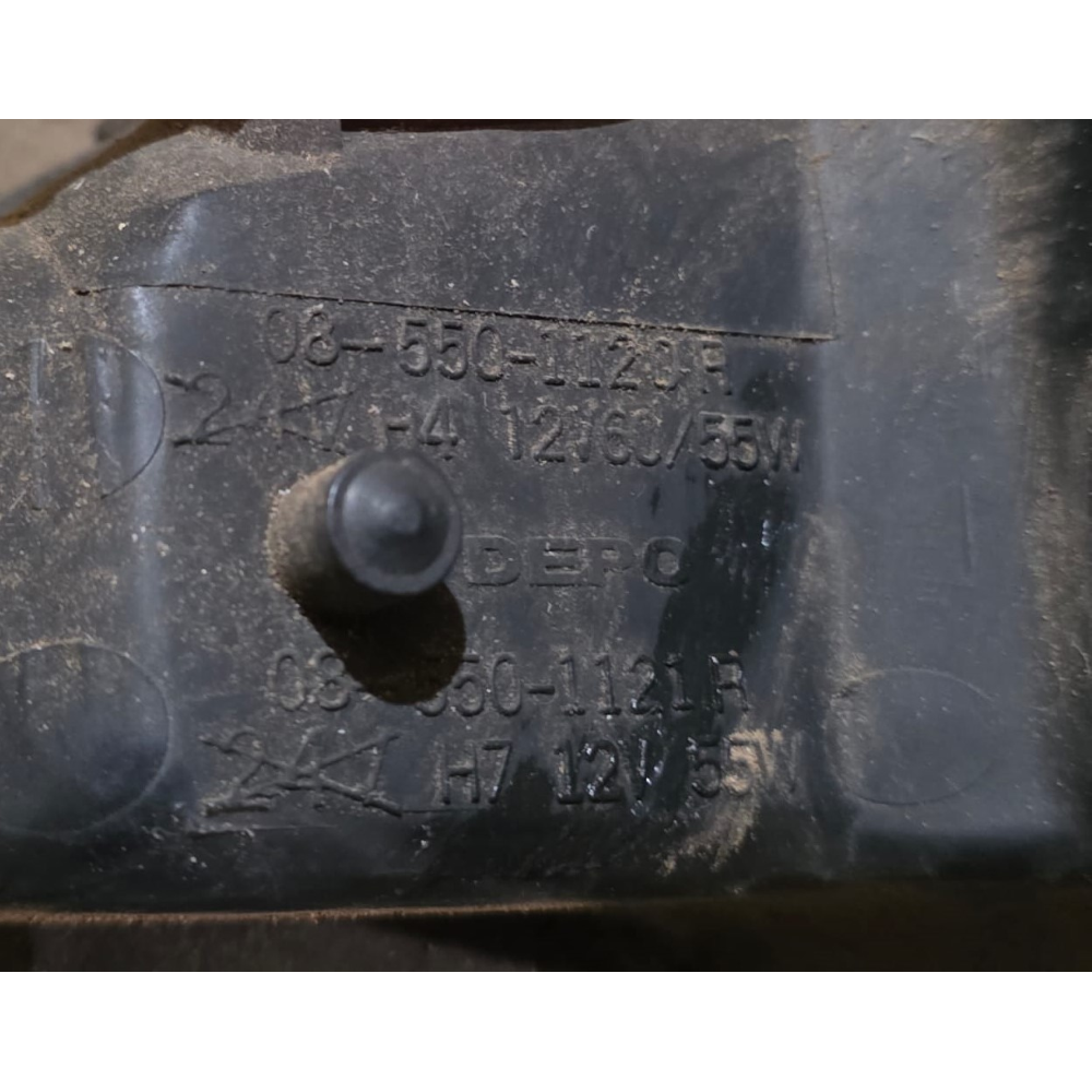 08-550-1120-R FARO PROIETTORE ANTERIORE DESTRO DX PEUGEOT 206 (2A/C)(1998-2003)  DEPO