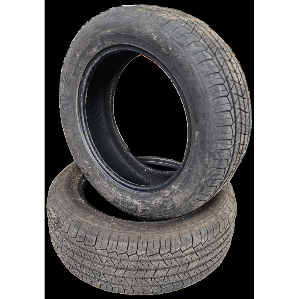215/60R17 96V COPPIA GOMME PNEUMATICI RIKEN 701 4X4 ROAD M+S 90% 