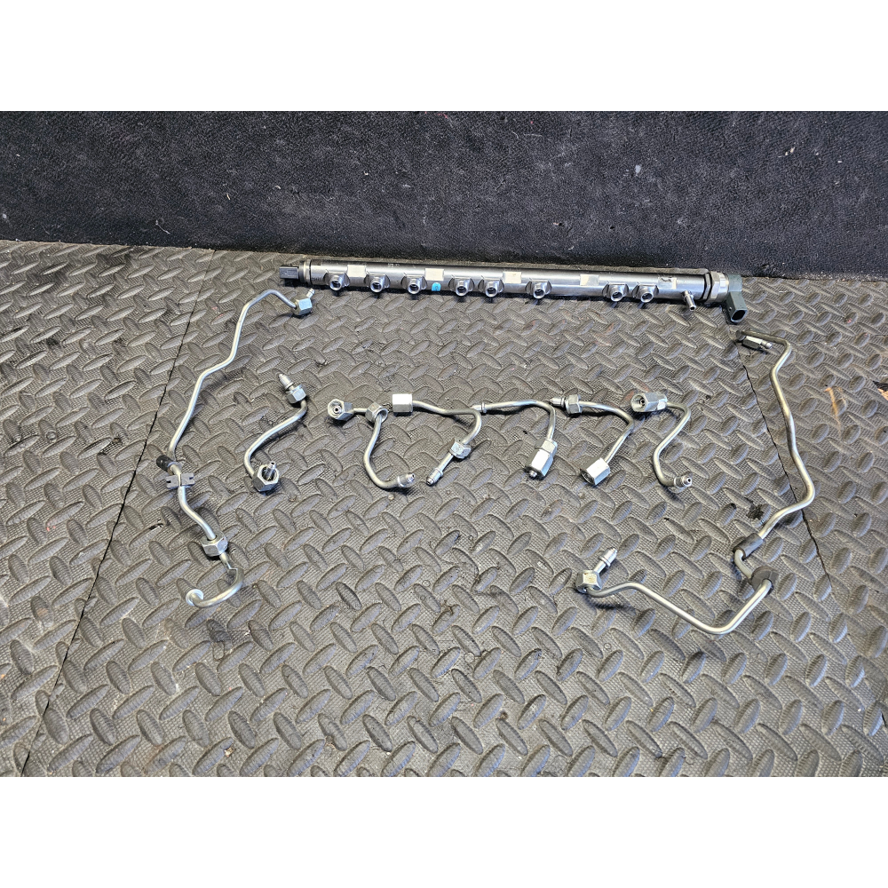 0445216036 KIT CANNETTE+ TUBO FLAUTO RAIL INIEZIONE BMW X3 F25 X5 X4 X6 E90 E91 3.0D N57D30A