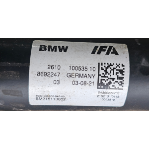 8692247 26108692247 ALBERO DI TRASMISSIONE POSTERIORE BMW X3 (G01)(2017>) XDRIVE 20D MILD-HYBRID 190CV 140KW B47D20B