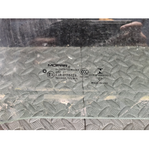 VETRO SCENDENTE PORTA ANTERIORE DESTRA JEEP WRANGLER 4 IV (JL)(2017 IN POI) 2.2 MULTIJET II 147KW // 200 CV COD. EBH