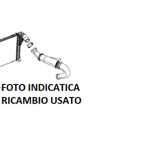 55038014AB TUBO MANICOTTO INTERCOOLER TURBO JEEP CHEROKEE 4 (KK)(08-12) 2.8CRD 177CV 130KW VM52C