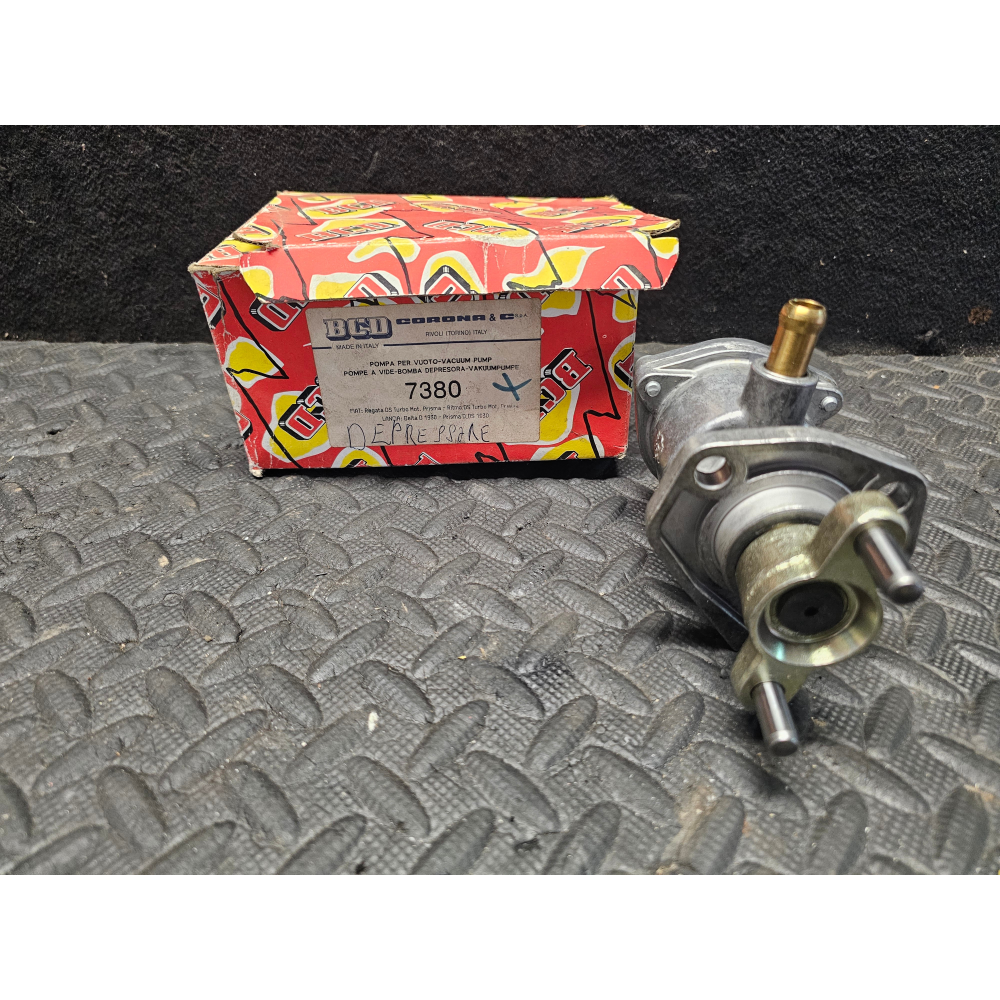 7380 POMPA DEPRESSORE FRENI BCD FIAT REGATA TURBO DS RITMO LANCIA PRISMA 1.9TD