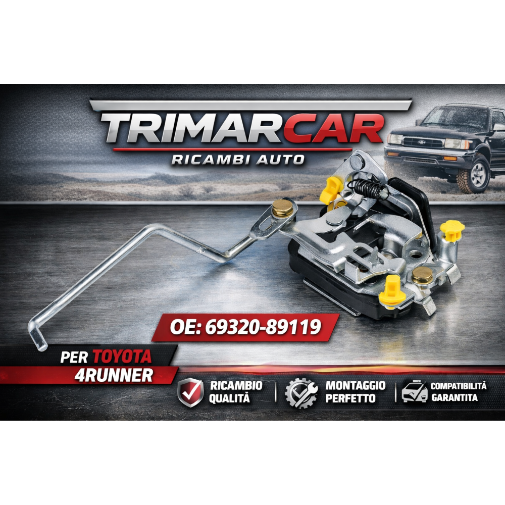 6931089120 Serratura Porta Ant DX Toyota 4Runner OE 69310-89120 