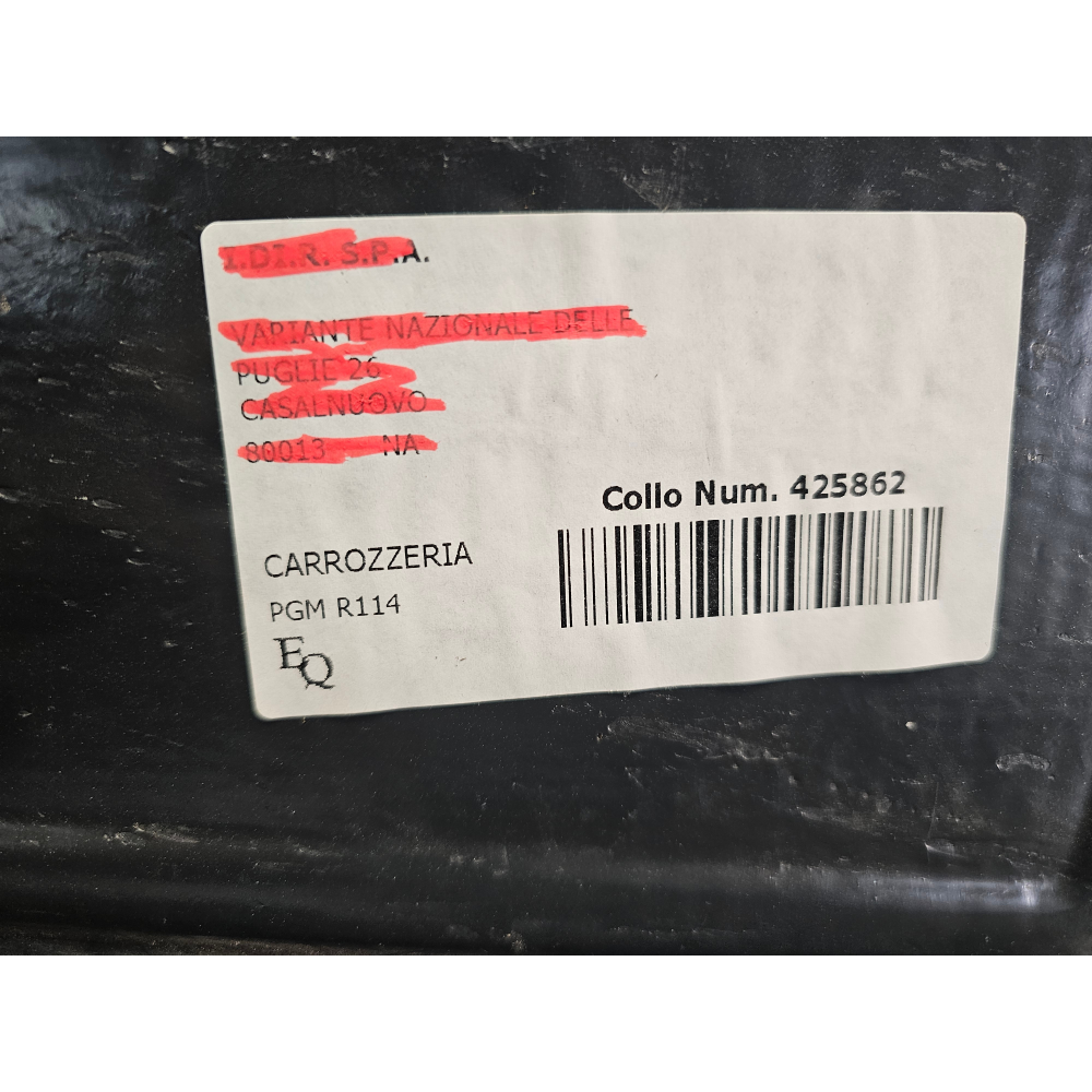 R114 51794081 RIPARO COPRIMOTORE INFERIORE FIAT GRANDE PUNTO (199)(05-12)