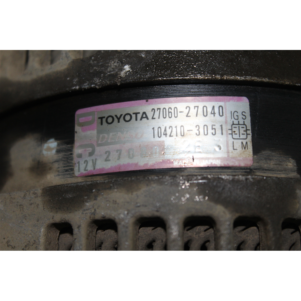 27060-27040 ALTERNATORE TOYOTA