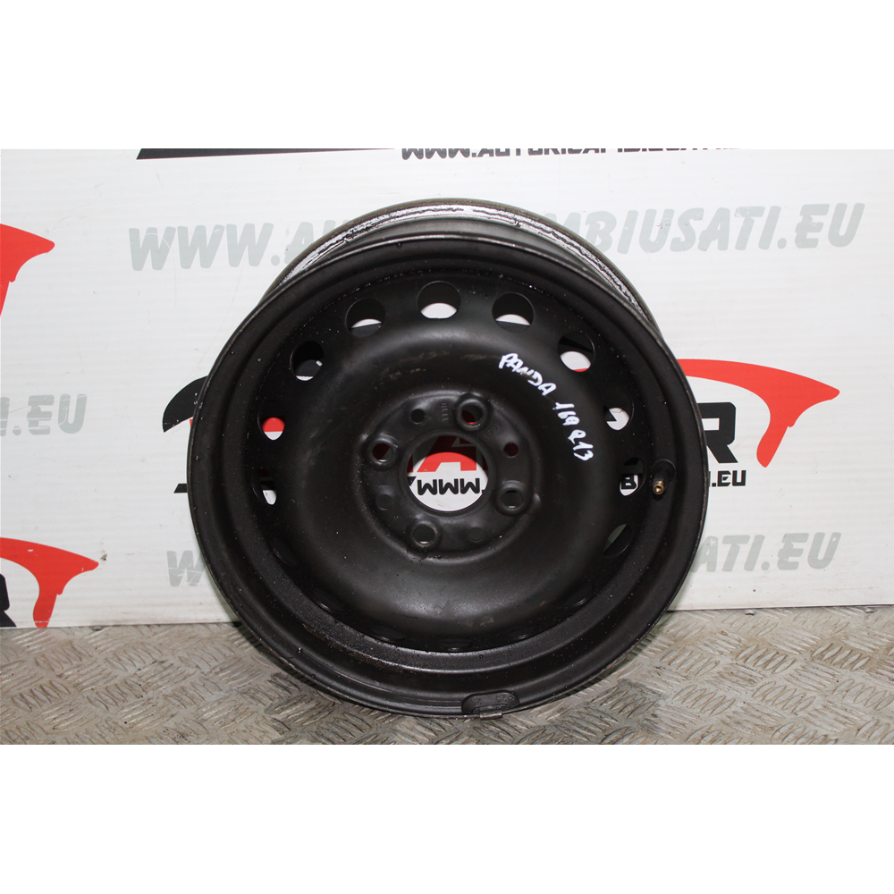 CERCHIO SINGOLO IN FERRO FIAT PANDA 2 (169) [2003-2012] R13