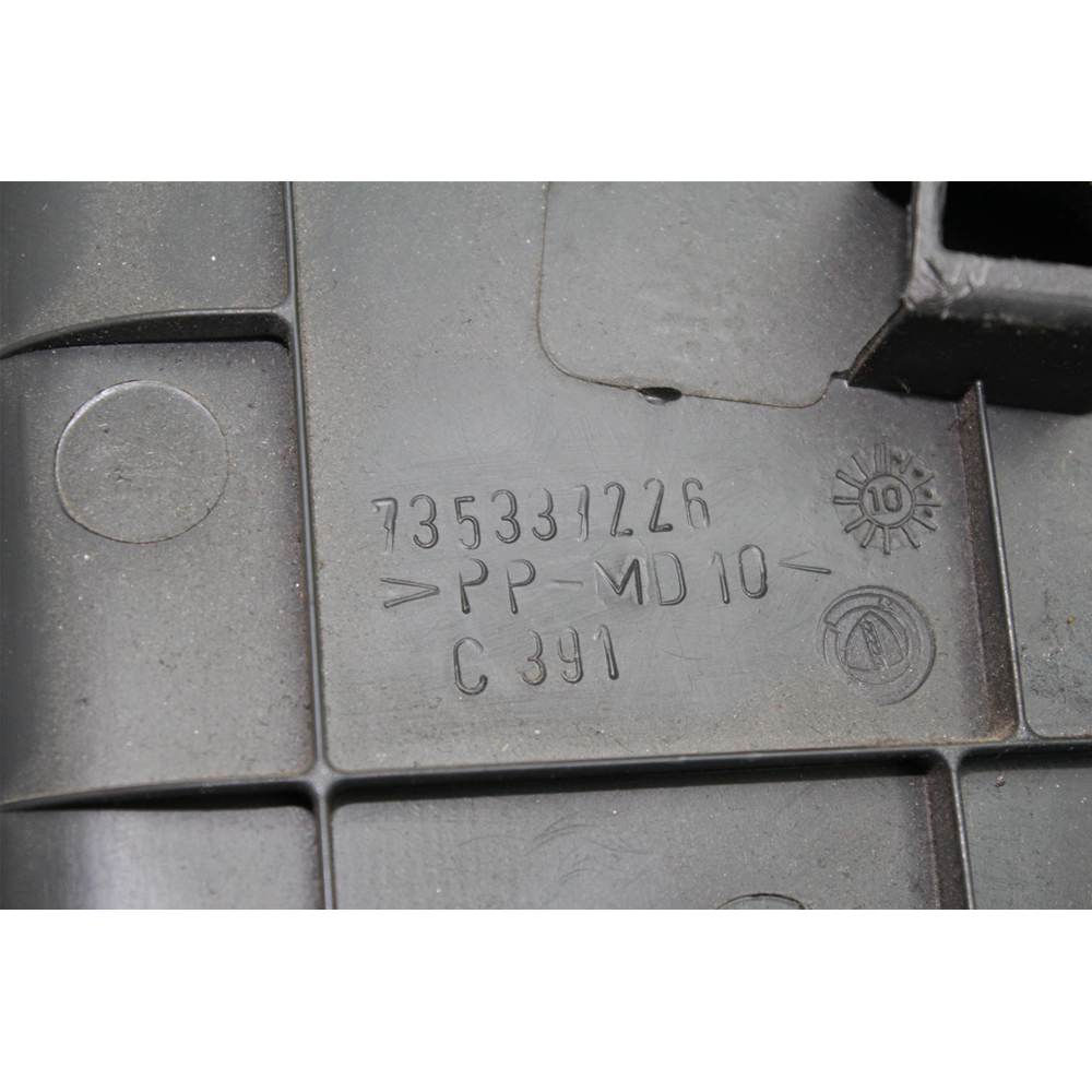 COPERTURA MODANATURA STUFA DESTRA FIAT PANDA 2 (169) [2003-2012] 735337226