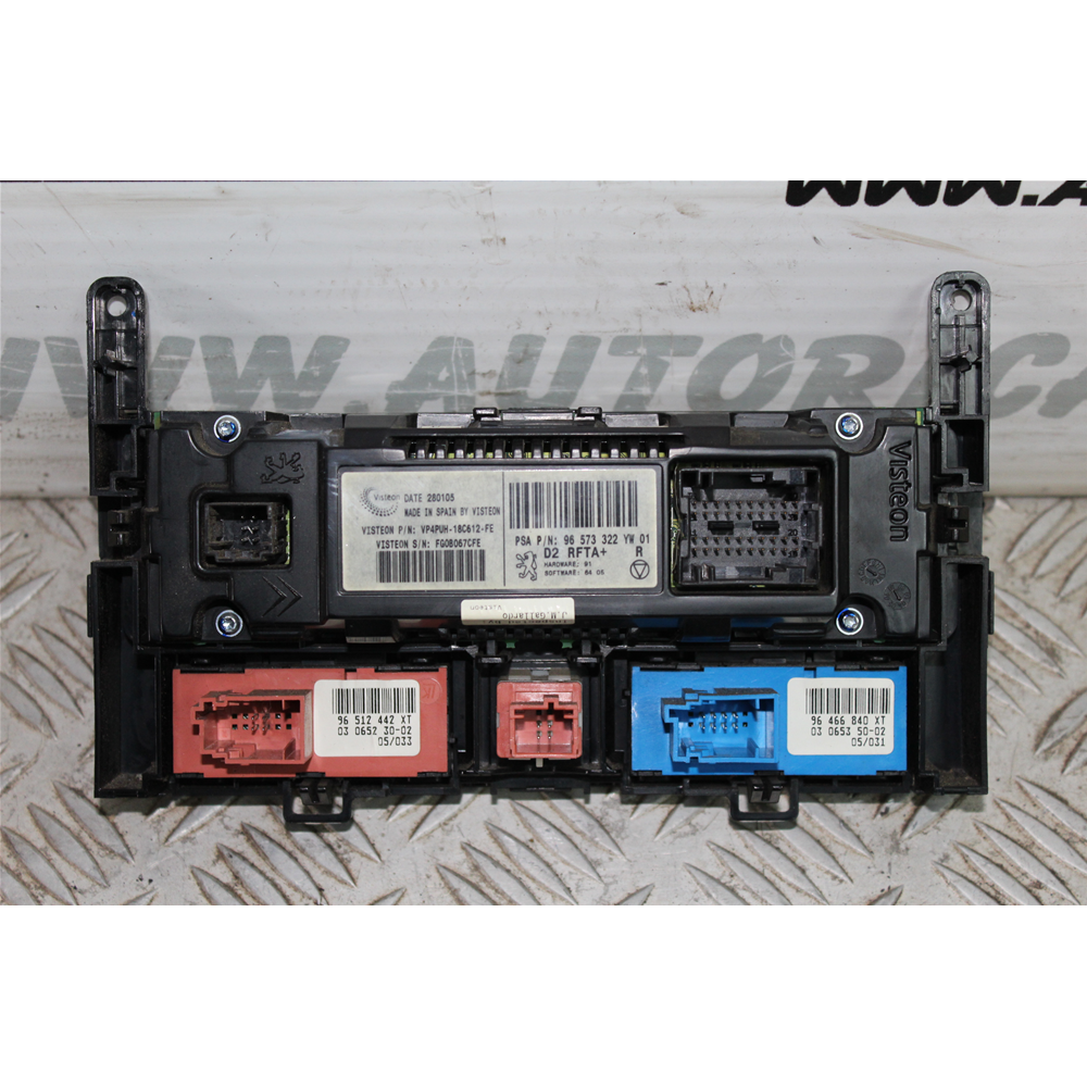 96573322 6451ZS CENTRALINA COMANDO CLIMA AUTOMATICO PEUGEOT 407 (6E)[2004-2011