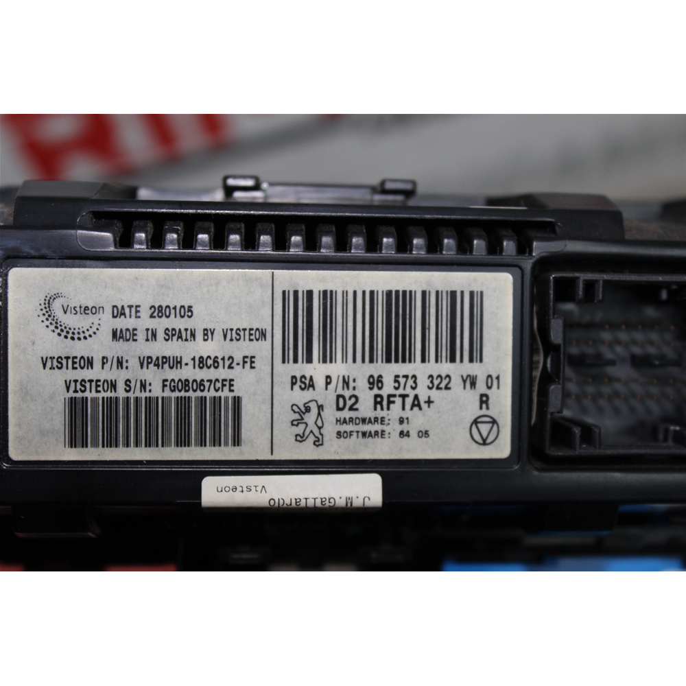 96573322 6451ZS CENTRALINA COMANDO CLIMA AUTOMATICO PEUGEOT 407 (6E)[2004-2011