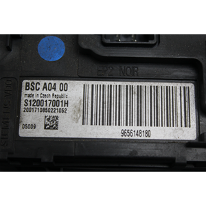 CENTRALINA SCATOLA PORTAFUSIBILI BSC PEUGEOT 407 SW (6E) [2004-2011] 9656148180