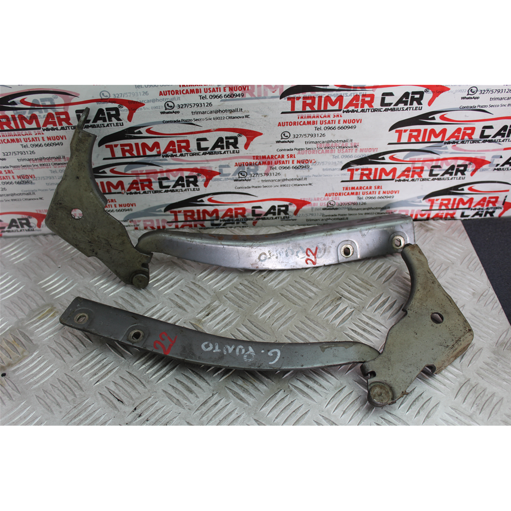 COPPIA CERNIERE COFANO MOTORE ANTERIORE FIAT GRANDE PUNTO (199) [2005-2012]