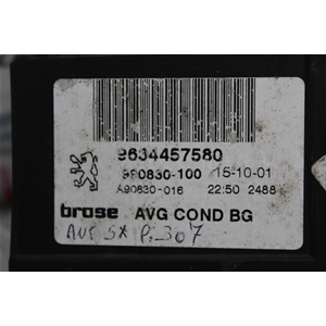 MOTORINO ALZACRISTALLI ANTERIORE SINISTRO PEUGEOT 307 3A/C [00-09] 9634457580