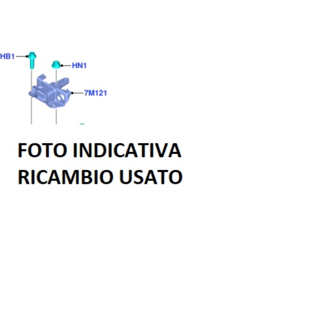 CN15-7M121-FA 2169224 SUPPORTO CAMBIO MOTORE FORD ECOSPORT (2011>) 1.5ECOBLUE TDCI 95CV 70KW XVJD
