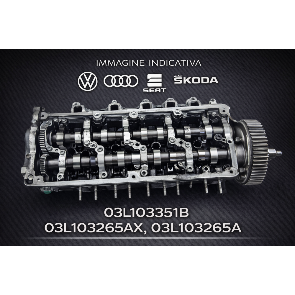 03L103373A TESTATA 1.6 TDI CAY CAYC CAYD CAYE CAYB AUDI A3 VW POLO SEAT SKODA