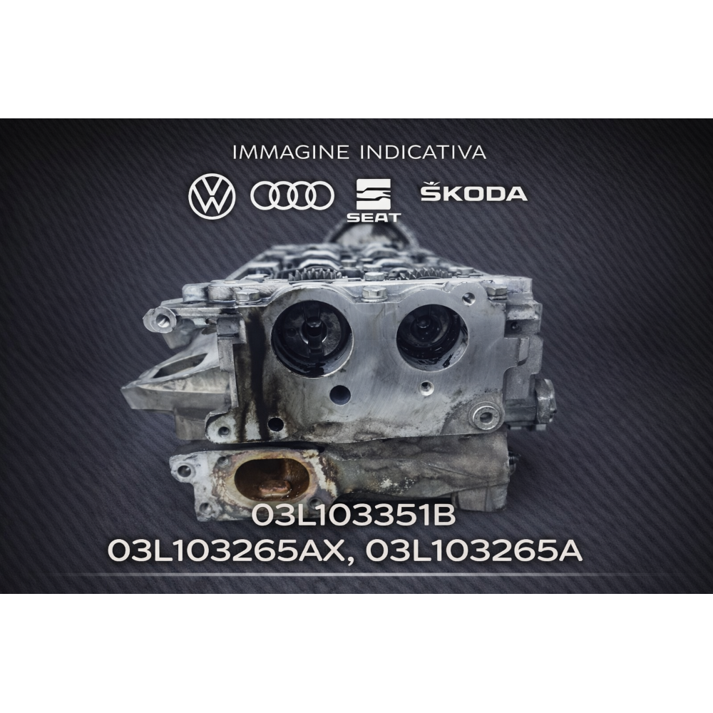 03L103373A TESTATA 1.6 TDI CAY CAYC CAYD CAYE CAYB AUDI A3 VW POLO SEAT SKODA