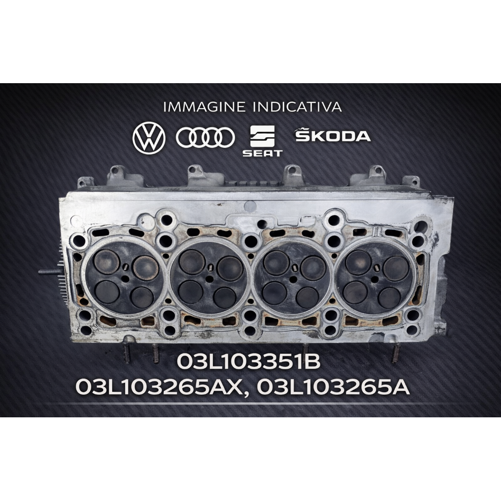 03L103373A TESTATA 1.6 TDI CAY CAYC CAYD CAYE CAYB AUDI A3 VW POLO SEAT SKODA