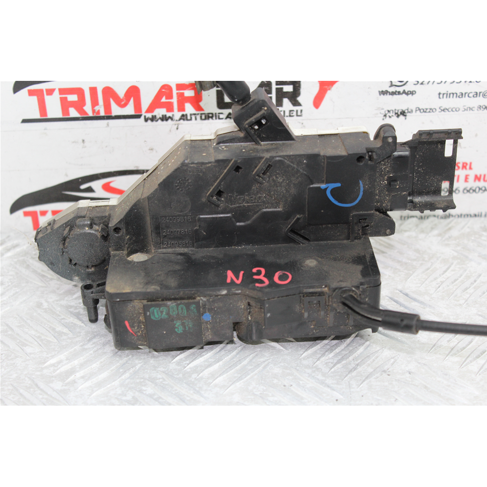 SERRATURA SPORTELLO ANTERIORE SINISTRA PEUGEOT 207 [2010-2015] 24099816