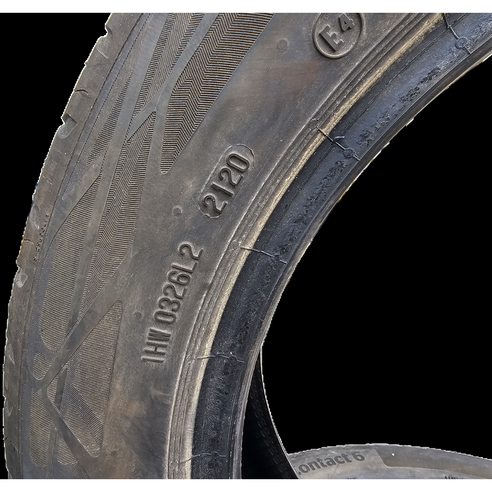 COPPIA 2 Gomme Continental EcoContact 6 195/55 R16 87V  Estive 4.59mm DOT 2120