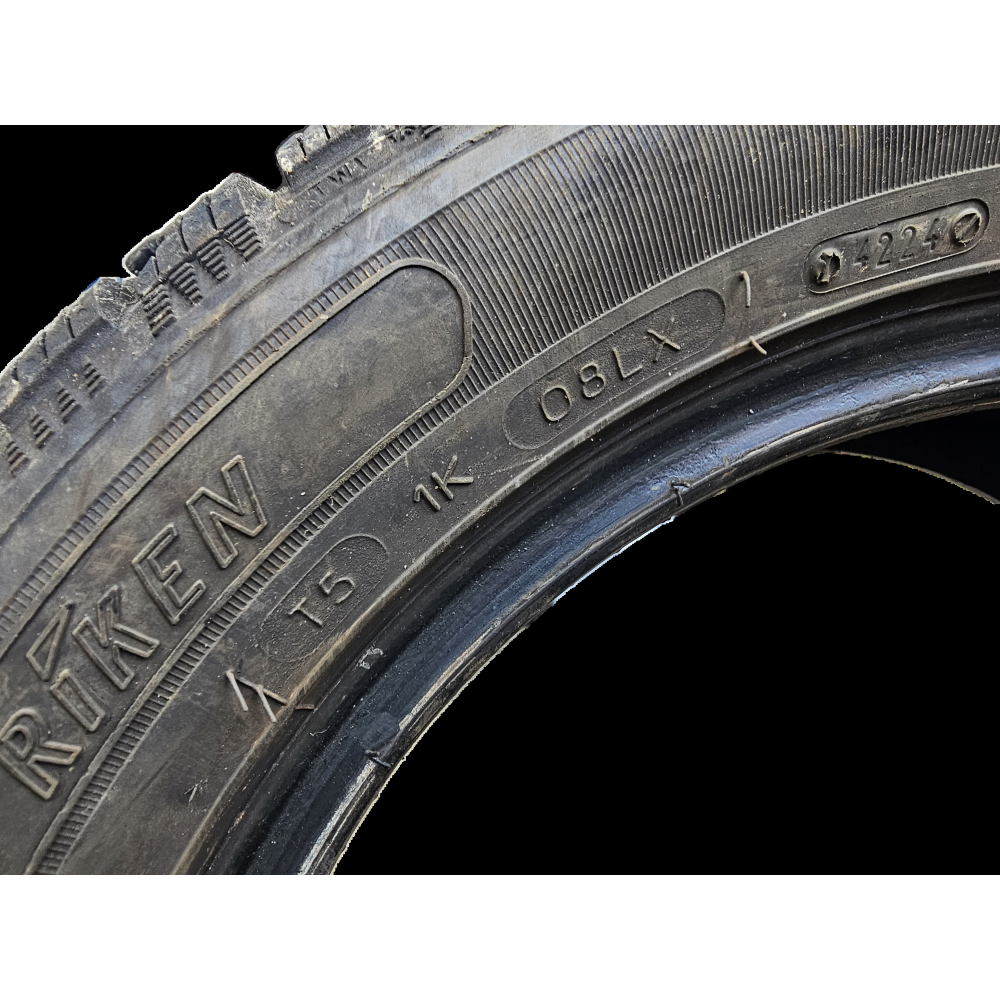 COPPIA 2 Gomme Riken Snow 195/55 R16 87H Invernali 6.62 mm DOT 4224