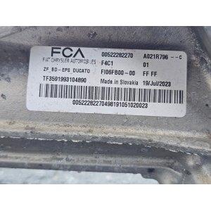 52228227 SCATOLA STERZO ELETTRICA COME NUOVA FIAT DUCATO 3 (250,290)(2021>)