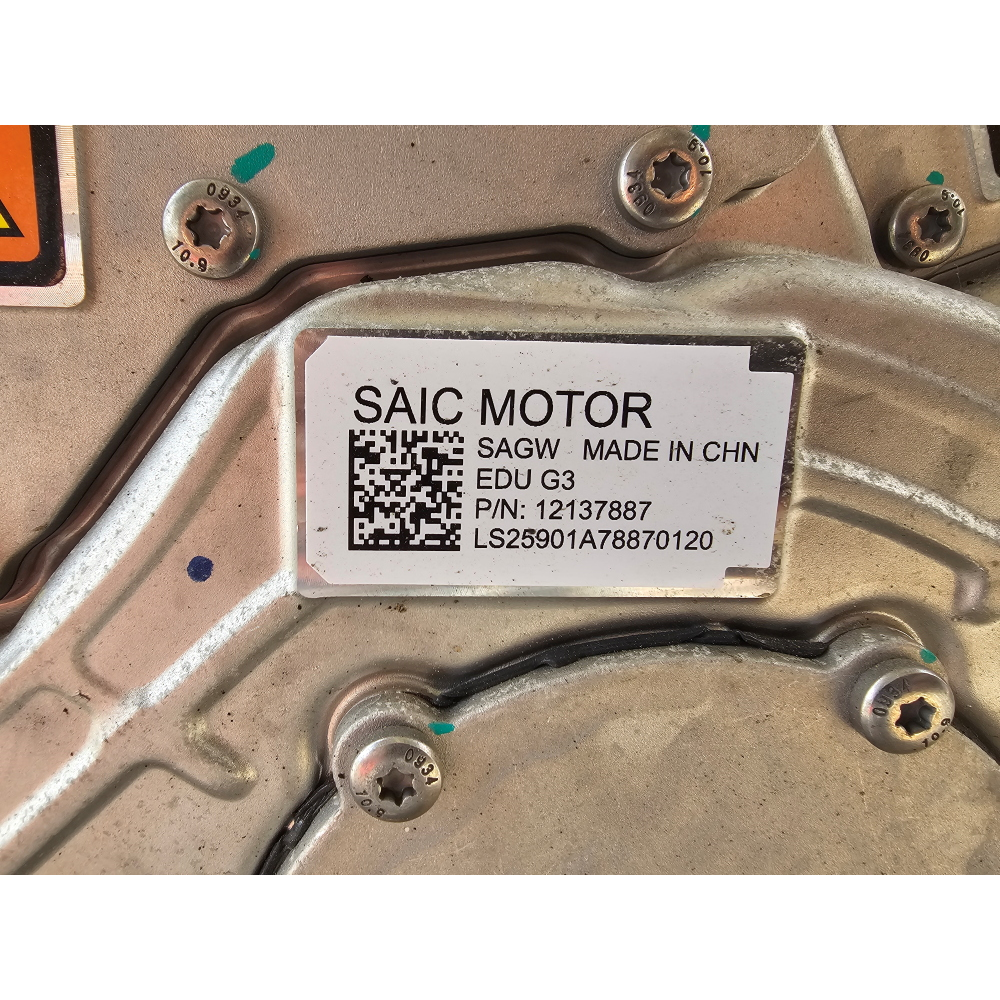 CAMBIO IBRIDO MG EHS - UNITÀ EDU G3 SAGW CODICE TZ210XS1001 -MOTORE ELETTRICO INTEGRATO
