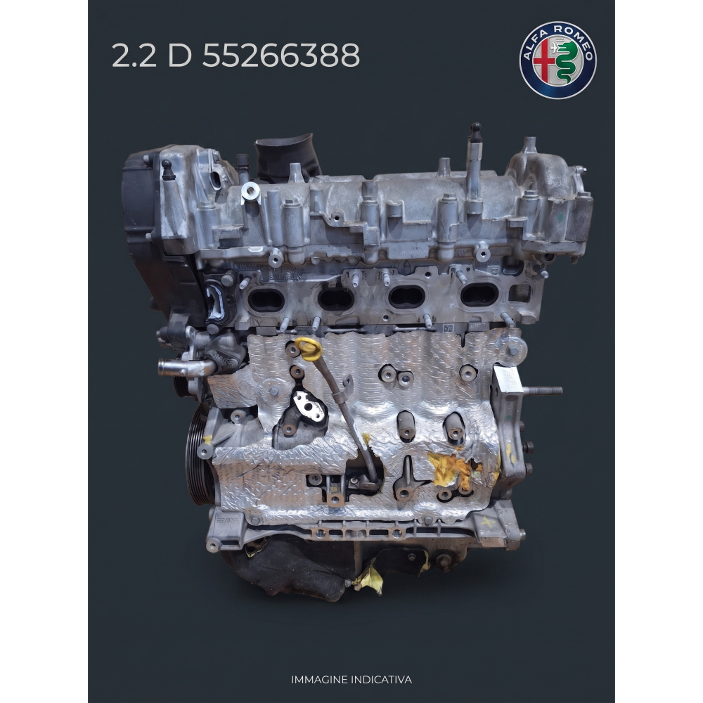 MOTORE REVISIONATO ALFA ROMEO GIULIA 2.2 DIESEL 150CV – 55266388