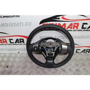 VOLANTE STERZO TOYOTA YARIS 2 (P9)[2005-2011] IN PELLE CON COMANDI 45100-0D140 NUOVO