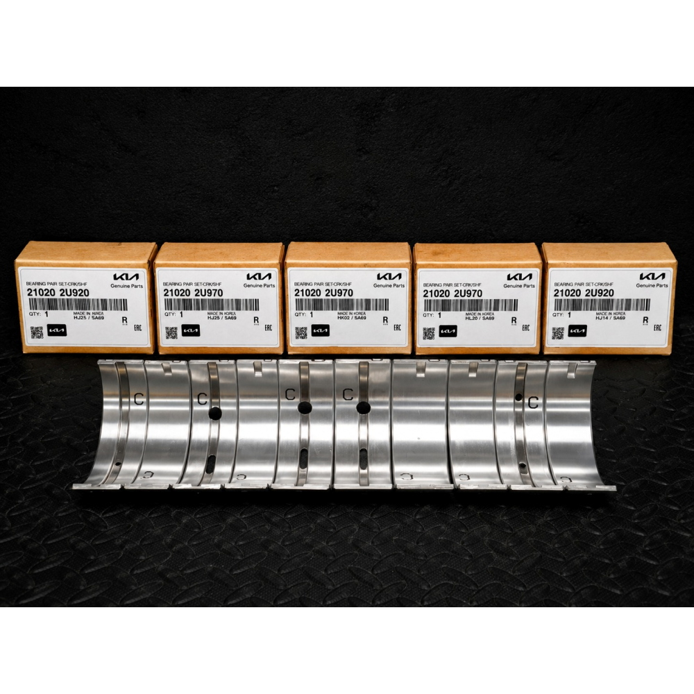 KIT BRONZINE DI BANCO D4FE 1.6 CRDI KIA HYUNDAI 21020-2U920 21020-2U970 