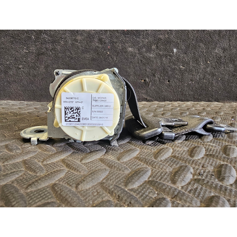 156112942 CINTURA SICUREZZA POSTERIORE CENTRALE ALFA ROMEO GIULIA 2 (952)(2015>)