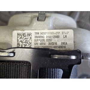 156112948 CINTURA SICUREZZA POSTERIORE SINISTRA ALFA ROMEO GIULIA 2 (952)(2015>)