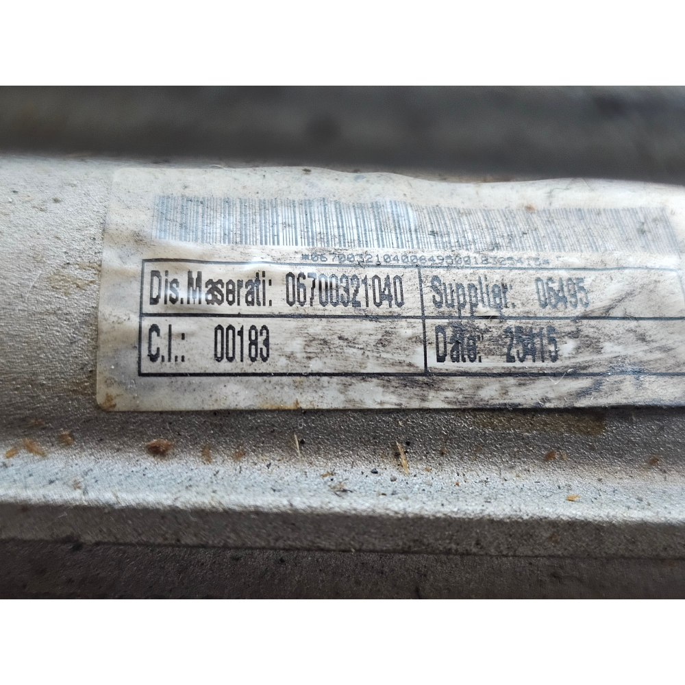 06700321040 670032104 SCATOLA STERZO IDROGUIDA LEVANTE MASERATI GHIBLI 3 (M157)(2013>)