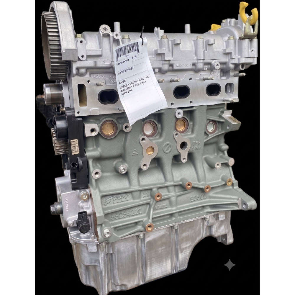 55260384 MOTORE NUDO  FIAT ALFA JEEP 1.6 MJET 120CV 88KW 2019