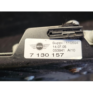 7130157 ALZAVETRO + VETRO SCENDENTE POSTERIORE SINISTRO MINI CABRIOLET (R52)(04-07)