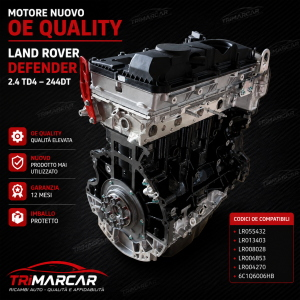 Motore Nuovo 2.4 TD4 244DT Land Rover Defender LR055432 LR006853 OE Quality
