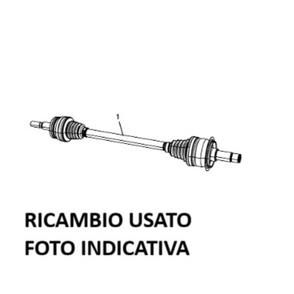 68193667AA SEMIASSE POSTERIORE DESTRO JEEP GRAND CHEROKEE 4 IV (WK,WK2)(2010>) 3.0CRD 250CV V6 4X4 EXN