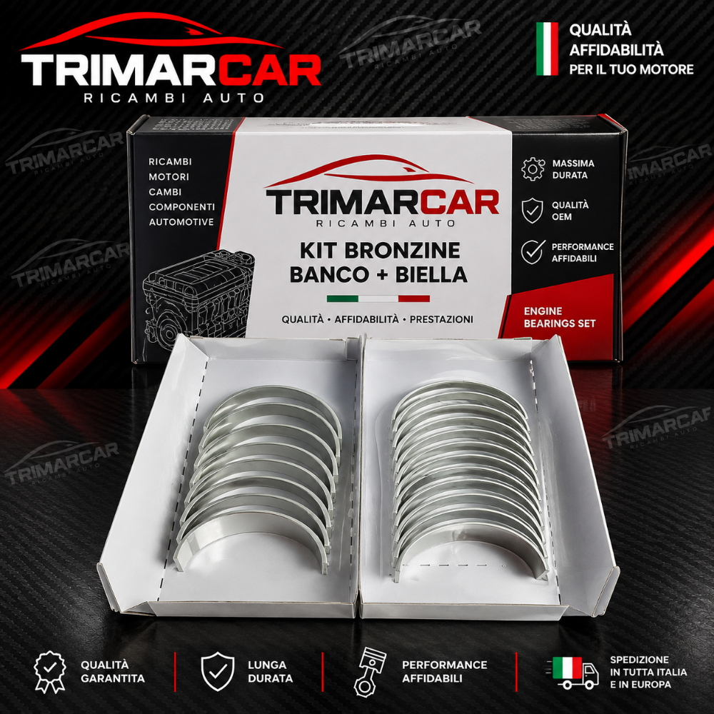 KIT BRONZINE DI BIELLA STD AUDI VW V6 2.7 3.0 TDI TRIMARCAR