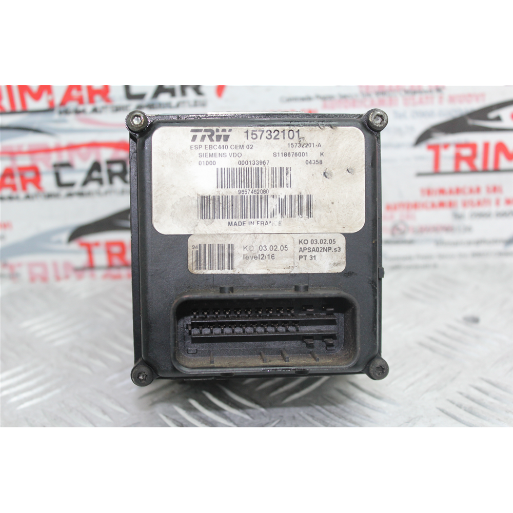 POMPA CENTRALINA ABS PEUGEOT 407 (6D) [2004-2012] 2.0HDI 9657462080