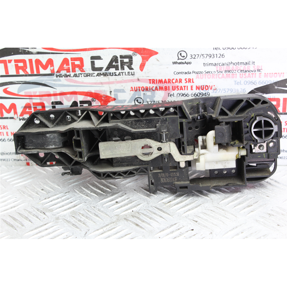 MANIGLIA ESTERNA POSTERIORE DESTRA RENAULT MEGANE 3 [2008-2016] 806060041R