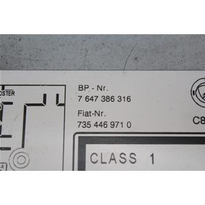 AUTORADIO RADIO STEREO FIAT GRANDE PUNTO 199 [2005 >>] MP3 7647386316 7354469710