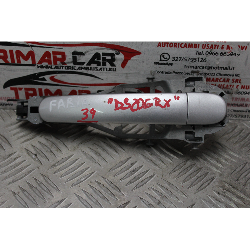 MANIGLIA ESTERNA ANTERIORE DESTRA SKODA FABIA 2 (542) [2006-2014] 1K0837886A