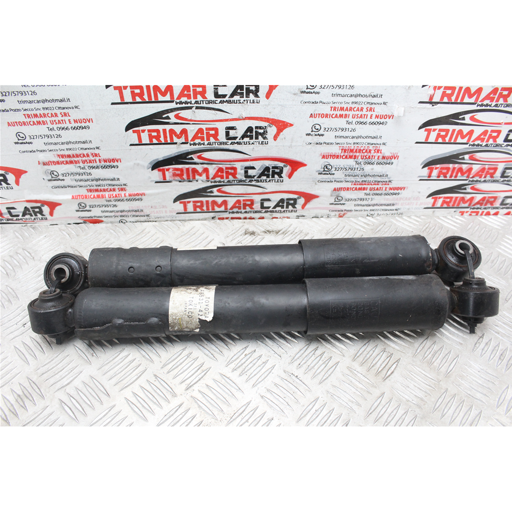 4853142130 COPPIA AMMORTIZZATORI POSTERIORI DX SX TOYOTA RAV4 3 A3 [05-12]  