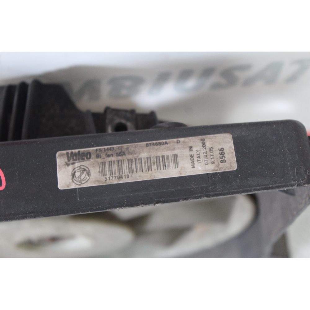 VENTOLA RADIATORE MOTORE FIAT CROMA (194) [05-11] 1.9 D 939A2000 51775636