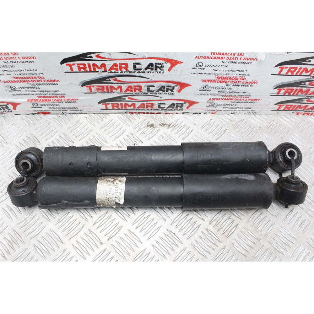 4853142130 COPPIA AMMORTIZZATORI POSTERIORI DX SX TOYOTA RAV4 3 A3 [05-12]  