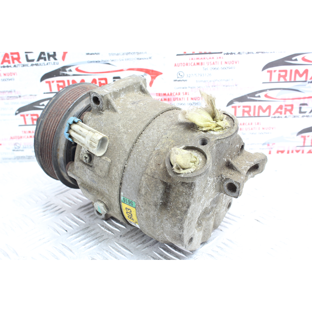 COMPRESSORE AC CLIMA FIAT CROMA 2 OPEL SIGNUM VECTRA C 1.9 D COD: 13265616