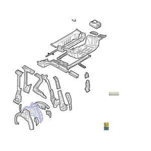 MODANATURA RIVESTIMENTO INTERNO BAULE DX TOYOTA RAV4 3 (A3) [05-12] 64730-42070