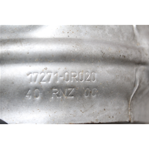 CARTERINO PARACALORE TERMICO COLLETTORE SCARICO TOYOTA RAV4 3 [05-12] 172710R020