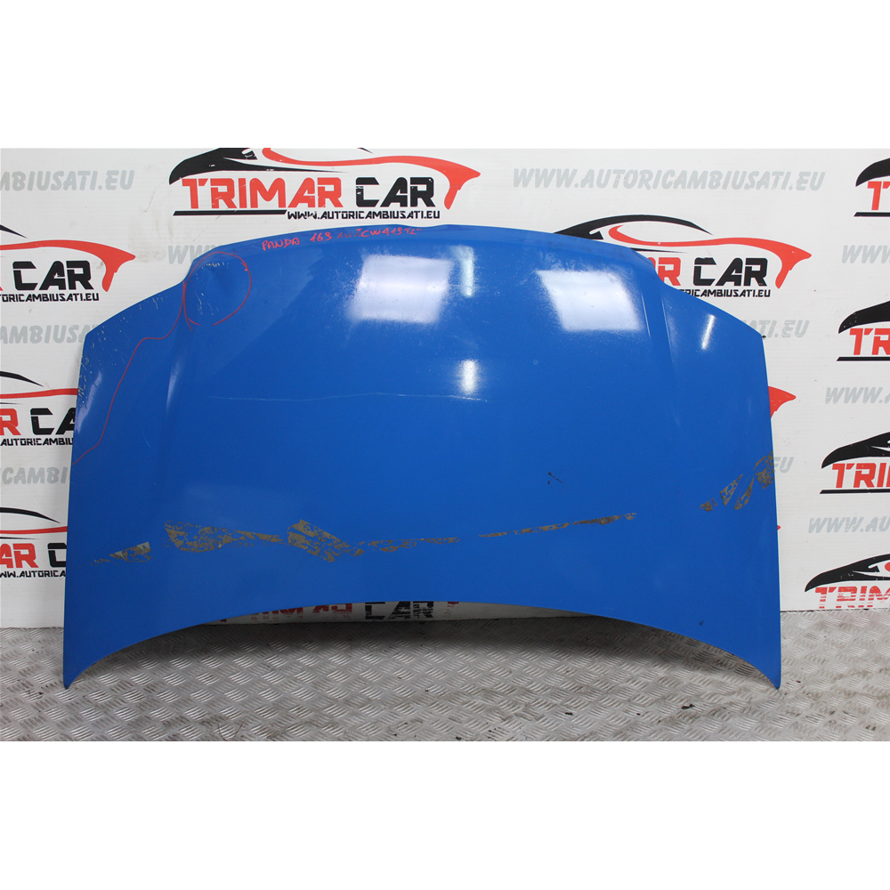 COFANO ANTERIORE FIAT PANDA 2 (169) [03-12] BLU COCKTAIL B/B VR. 734/A